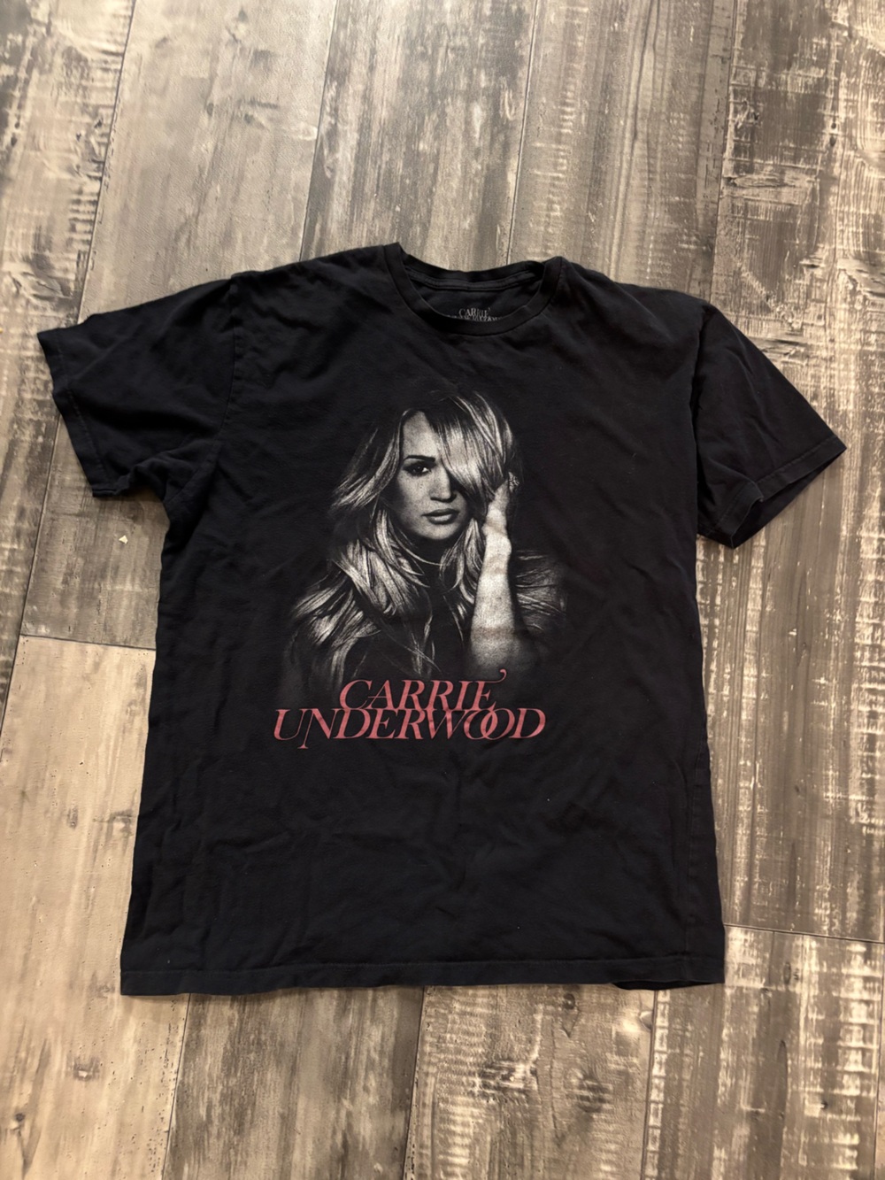 Black Carrie Underwood Graphic concert Tee - Cry Pretty Tour